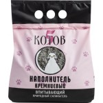 Наполнитель кремниевый для кошачьего туалета 5 КОТОВ впитывающий, 3,4 кг