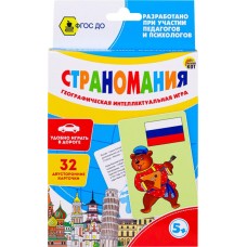 Игрушки РЫЖИЙ КОТ Развивающие карточки, 32 карты, в ассортименте в магазинах Лента
