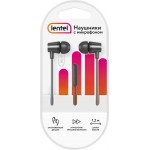 Наушники LENTEL WL-01 с микрофоном, черные Арт. 126833