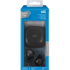 Наушники беспроводные GAL TW-5700/4600 черный в магазинах Лента