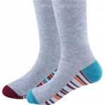 Носки детские INWIN р. 21 цвет серый меланж, Арт. 015/016, 2пары