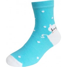 Носки детские НОСИК Roly-poly р. 14–16 кот, бирюзовые, Арт. 8С988 в магазинах Лента