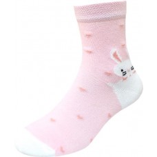 Носки детские НОСИК Roly-poly р. 14–16 зайчик, розовые, Арт. 8С988 в магазинах Лента