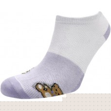Носки детские OEMEN р. 14–18, хлопковые с контрастной пяткой и мыском, принт мишки, Арт. WA5137 в магазинах Лента