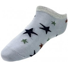 Носки детские OEMEN р. 14–18 голубые, хлопковые с принтом в виде звезд, Арт. KS016 в магазинах Лента