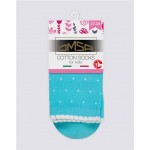Носки детские OMSA Kids Calzino, в горошек, blu chiaro Носки детские OMSA Kids Calzino, в горошек, blu chiaro