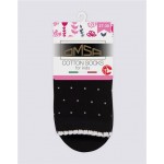 Носки детские OMSA Kids Calzino, в горошек, nero Носки детские OMSA Kids Calzino, в горошек, nero