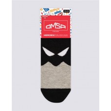 Носки детские OMSA Kids Calzino, с дизайном супергерои, grigio в магазинах Лента