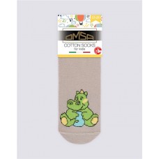 Носки детские OMSA Kids Calzino, с дизайном цифры, grigio chiaro в магазинах Лента