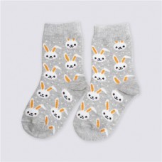 Носки детские INWIN р. 14–22, высокая посадка с дизайном зайцы, Арт. FKSG-01-RB в магазинах Лента