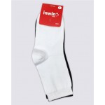 Носки детские INWIN высокая посадка, черные, белые, Арт. BKSU-02-BW, 2пары