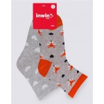 Носки детские INWIN высокая посадка, с люрексом, Арт. FKSG-02-FH, 2пары