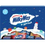 Набор подарочный MILKY WAY Друзья Чемоданчик, шоколадные конфеты, с игрой внутри, 200г