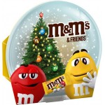 Набор подарочный M&M'S Friends Снежный шар, новогодние сладости, 236г