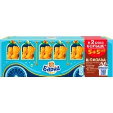 Пирожное бисквитное МЕДВЕЖОНОК БАРНИ с шоколадной начинкой, 300г в магазинах Лента