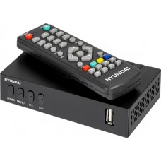 Ресивер HYUNDAI черный Арт. H-DVB440 в магазинах Лента