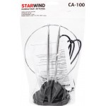 Антенна телевизионная STARWIND CA-100 5дБ, пассивная черная, Арт. 1195441