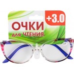 Очки для чтения женские VIZZINI Афина диоптрии +3.0, корригирующие, Арт. FEM+3.0