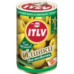 Оливки без косточки ITLV зеленые, 300г