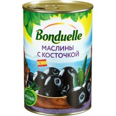 Маслины с косточкой BONDUELLE Classique, 314мл в магазинах Лента