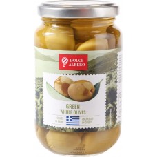 Оливки с косточкой DOLCE ALBERO зеленые крупные, 350г в магазинах Лента