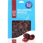 Маслины с косточкой DOLCE ALBERO с травами, сорт Каламата, 150г