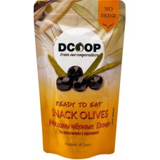 Маслины без косточки DCOOP черные, с травами, 189мл в магазинах Лента