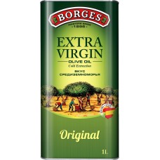 Масло оливковое BORGES Extra Virgin, 1л в магазинах Лента
