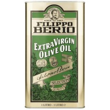 Масло оливковое FILIPPO BERIO нерафинированное Extra Virgin, 1л в магазинах Лента