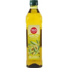Масло оливковое 365 ДНЕЙ Pomace, из выжимок рафинированное с добавлением нерафинированного, 750мл в магазинах Лента
