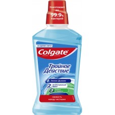 Ополаскиватель для полости рта COLGATE Тройное Действие, 500мл в магазинах Лента