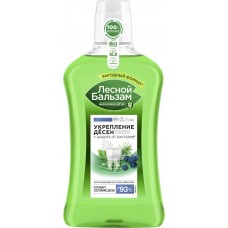 Ополаскиватель для полости ЛЕСНОЙ БАЛЬЗАМ укрепление десен с экстрактом можжевеловых ягод и корой дуба, 800мл в магазинах Лента
