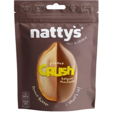 Драже NATTYS Crush Choconut c арахисом, в молочном шоколаде, 80г в магазинах Лента
