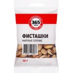 Фисташки 365 ДНЕЙ жареные соленые, 50г