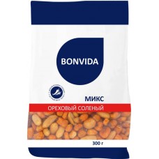 Микс ореховый BONVIDA соленый со вкусом чили, 500г в магазинах Лента