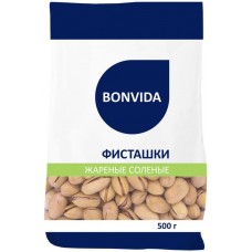 Фисташки BONVIDA жареные соленые, 500г в магазинах Лента