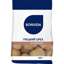 Орех грецкий BONVIDA в скорлупе, 400г в магазинах Лента