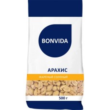 Арахис BONVIDA жареный соленый, 500г в магазинах Лента