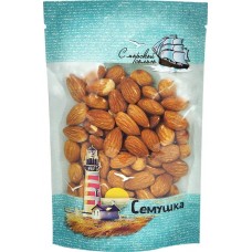 Миндаль СЕМУШКА жареный соленый, ядро, 120г в магазинах Лента