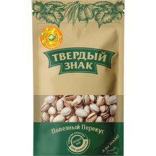 Фисташки ТВЕРДЫЙ ЗНАК Полезный перекус, жареные соленые, 150г в магазинах Лента