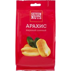 Арахис SEVEN NUTS жареный соленый, 200г в магазинах Лента