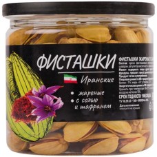 Фисташки SEVEN NUTS жареные с солью и шафраном, 175г в магазинах Лента