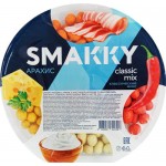Арахис SMAKKY Classic mix снековая тарелка, со вкусом сыра, сметаны, чили, бекона, 200г