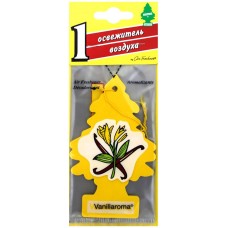 Ароматизатор автомобильный LITTLE TREES Елочка аромат Ваниль Арт. 002867 США в магазинах Лента