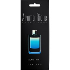 Ароматизатор AROMA RICHE Aqua №3, картонный в магазинах Лента