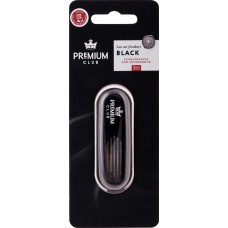 Ароматизатор автомобильный PREMIUM CLUB Prestige Black, на дефлектор, Арт. 10353 в магазинах Лента