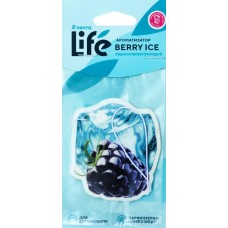 Ароматизатор автомобильный ЛЕНТА Life Berry Ice, подвесной, Арт. 10351 в магазинах Лента