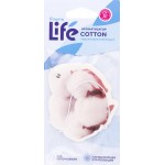 Ароматизатор автомобильный ЛЕНТА Life Cotton, подвесной, Арт. 10351 Ароматизатор автомобильный ЛЕНТА Life Cotton, подвесной, Арт. 10351