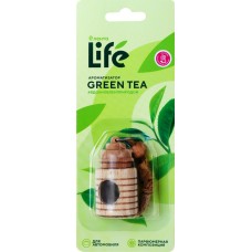 Ароматизатор автомобильный ЛЕНТА Life Green Tea, подвесной, Арт. 10034 в магазинах Лента