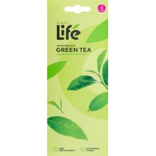 Ароматизатор автомобильный ЛЕНТА Life Green Tea, подвесной, Арт. 10358 в магазинах Лента